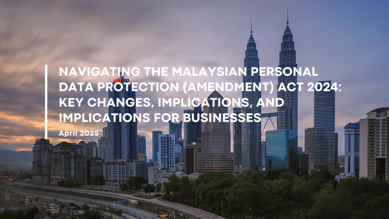 15. Navigating Malaysian's PDPA