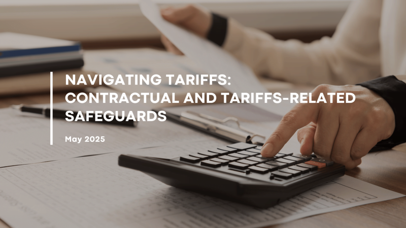 20. Tariffs related Safeguards (