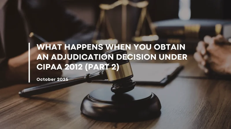 42. Obtaining Adjudication Decis